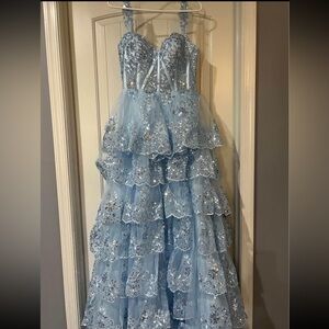 Light Blue Prom Dress
